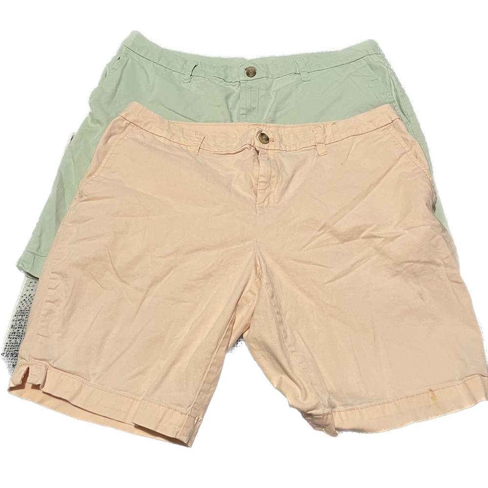 Two pairs of old glory shorts